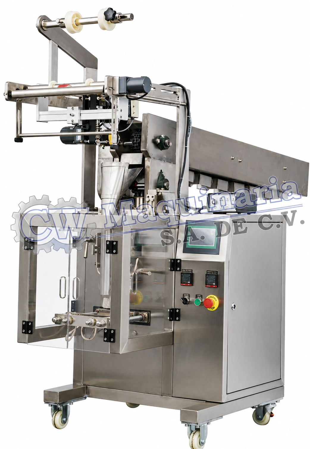 MAQUINA EMBOLSADORA DE CANJILONES MODELO CWVFFS-140